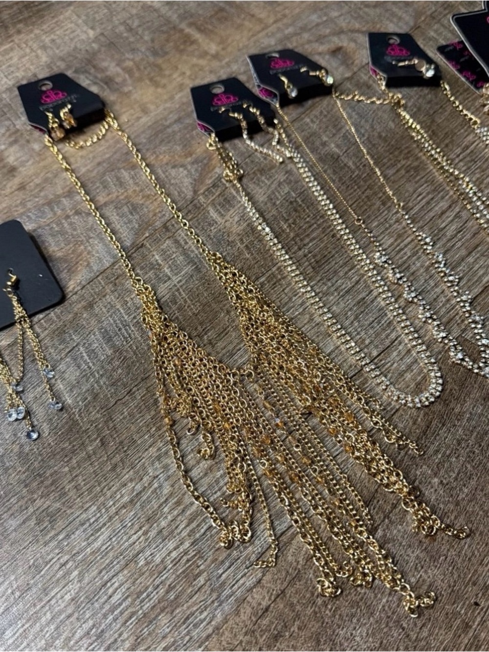 Gold dainty fashion jewelry
